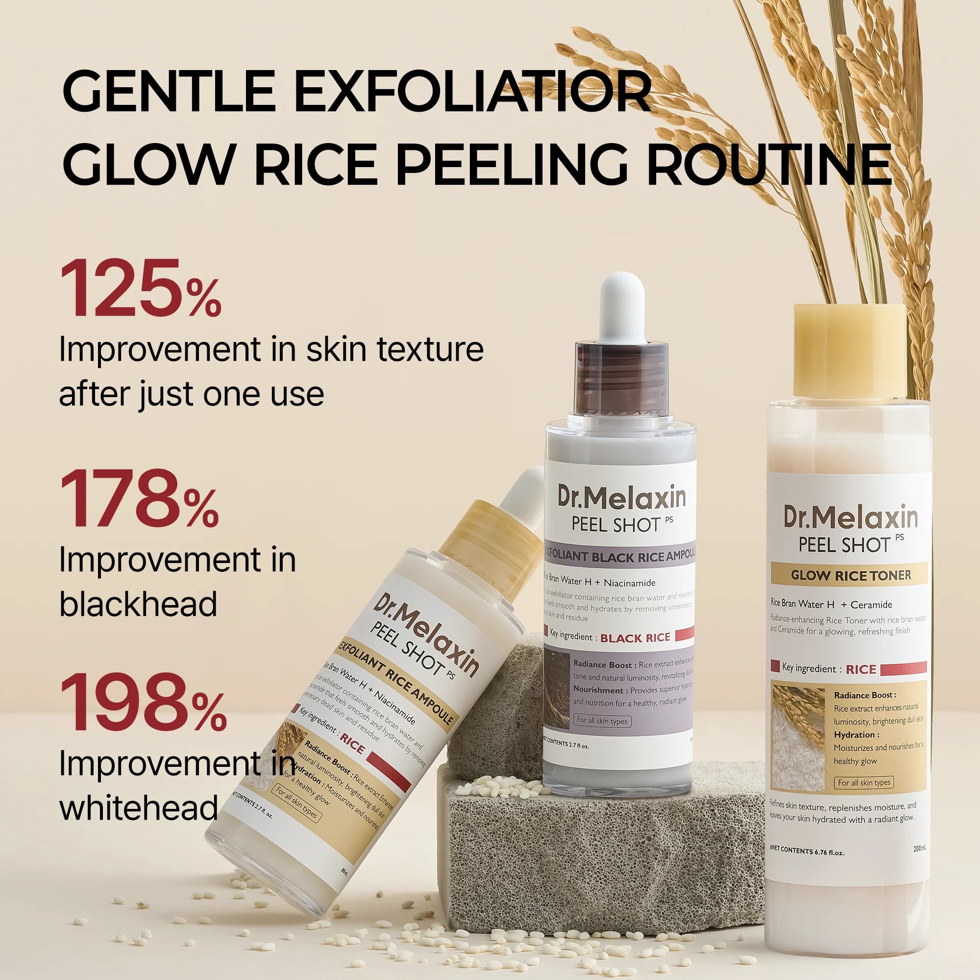 PeelShot Rice Line Set