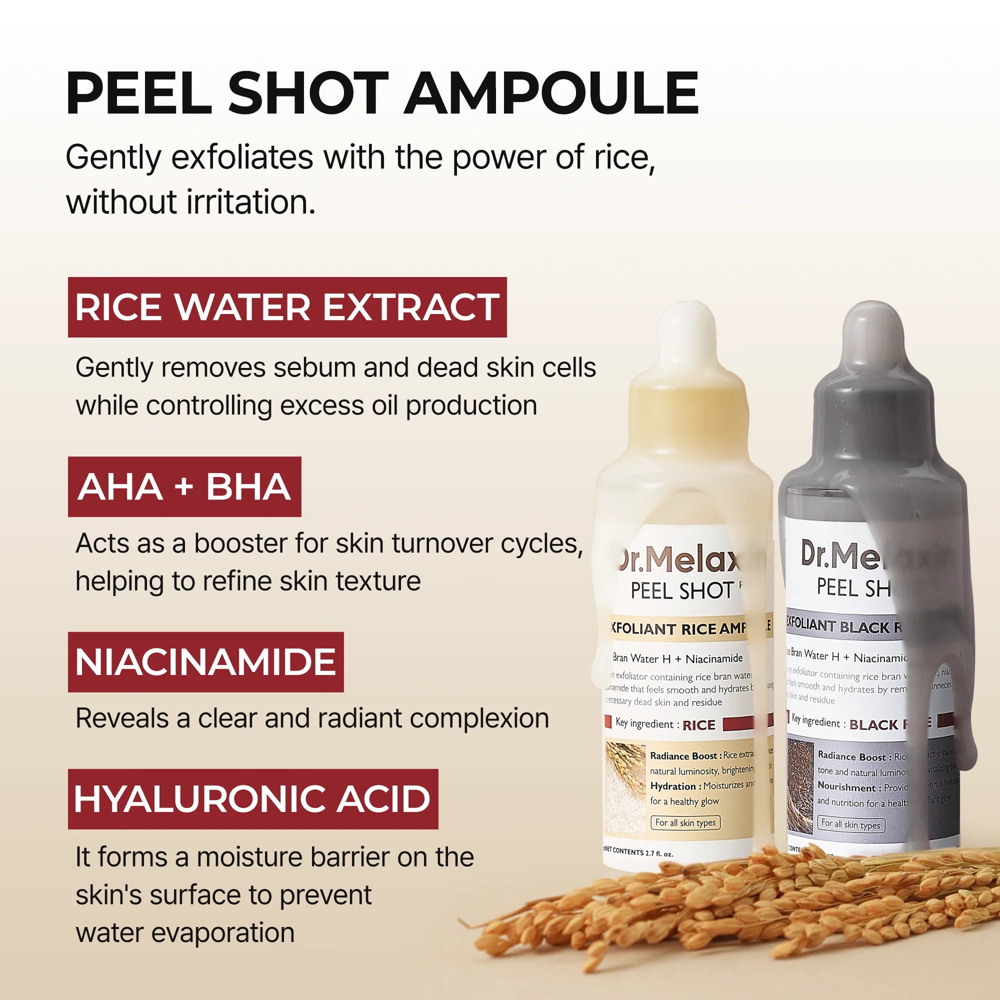 PeelShot Rice Line Set