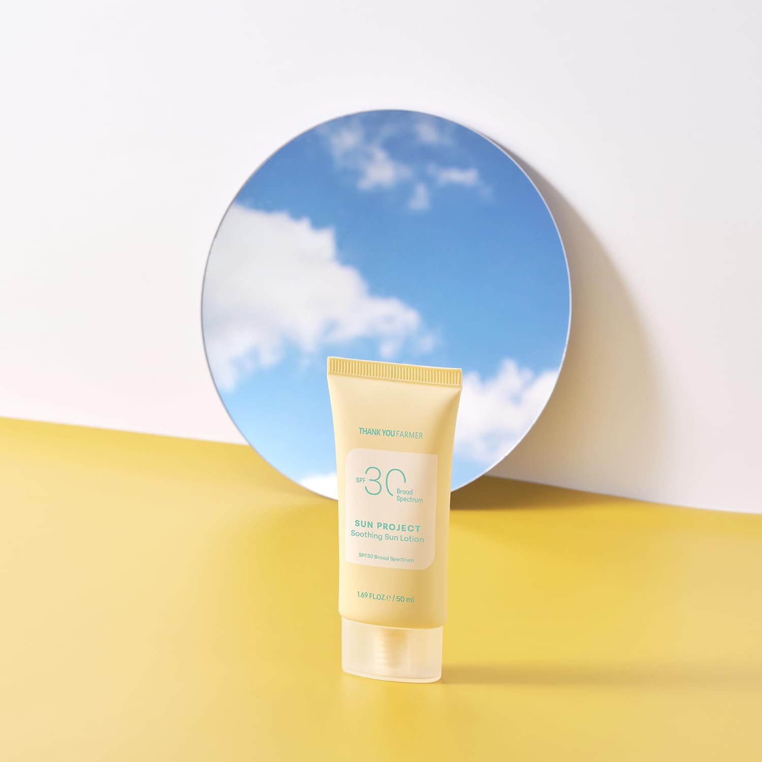 Sun Project Soothing Sun Lotion SPF 30 - Korean Sunscreen with Centella Asiatica