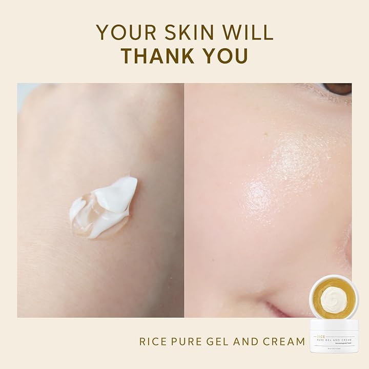 Rice Pure Gel and Cream
