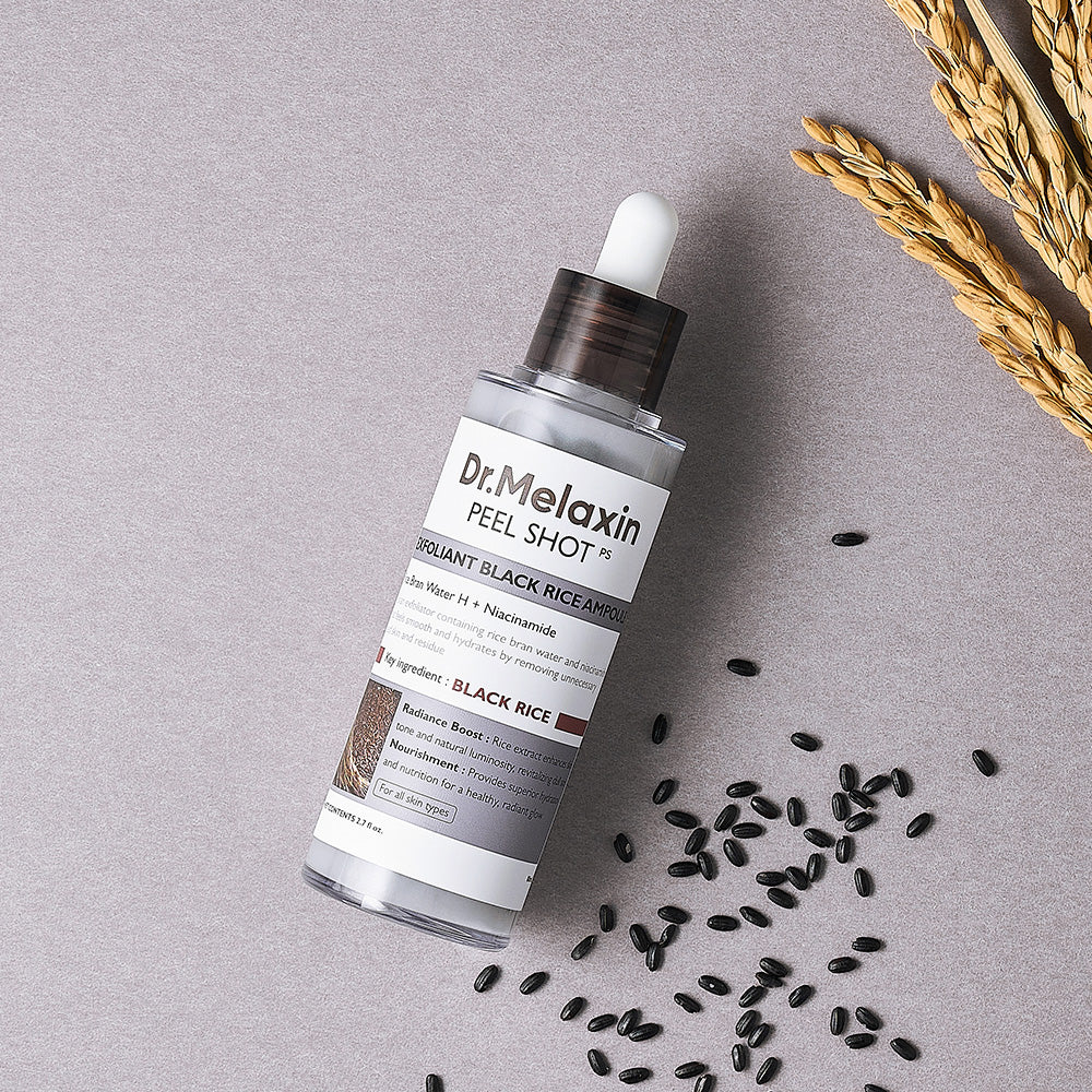 PeelShot Glow Black Rice Ampoule