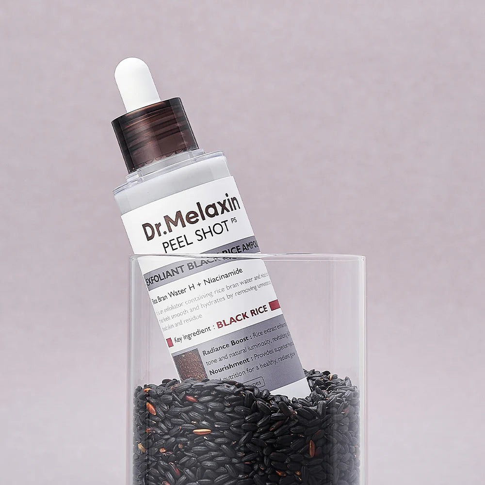 PeelShot Glow Black Rice Ampoule