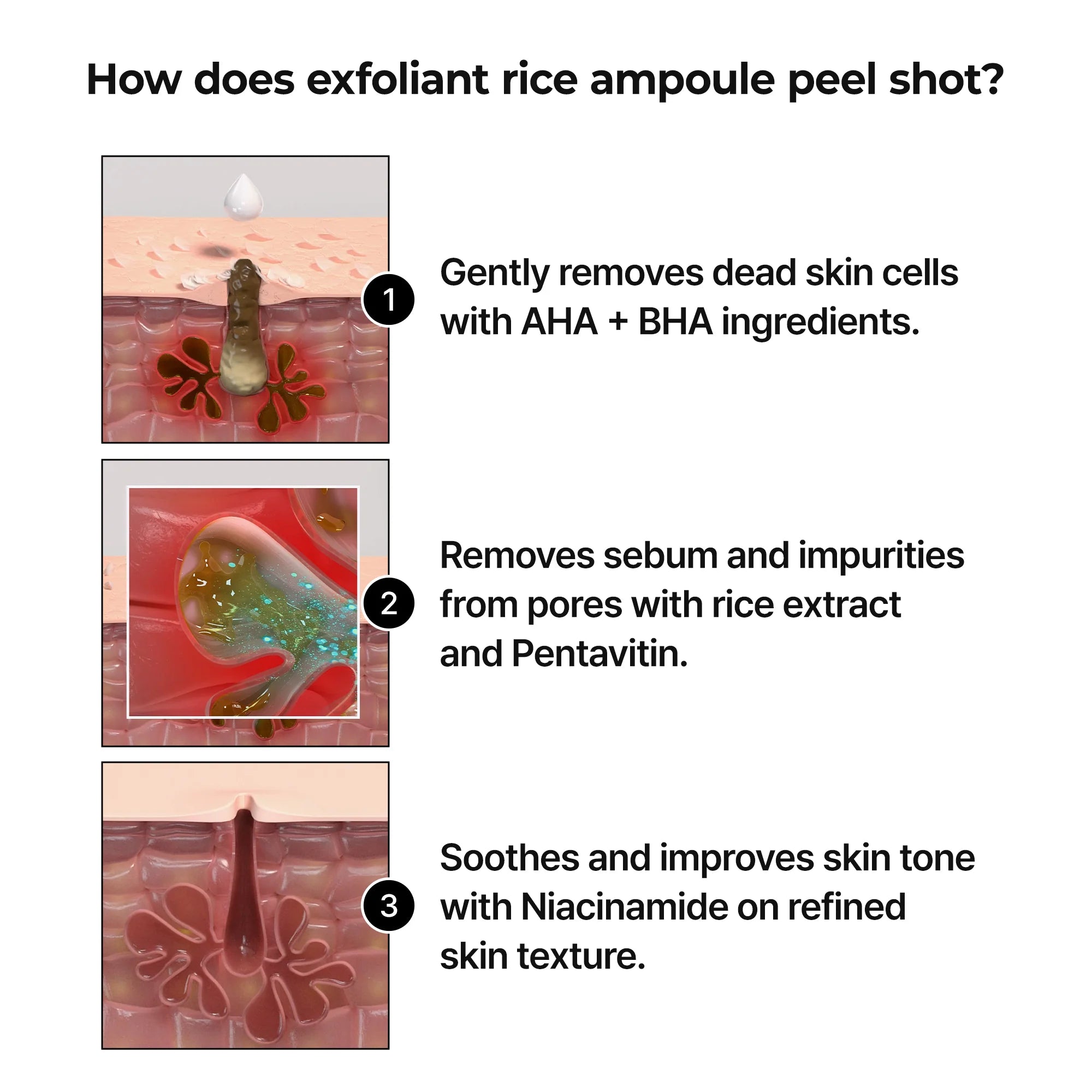 PeelShot Rice Ampoule