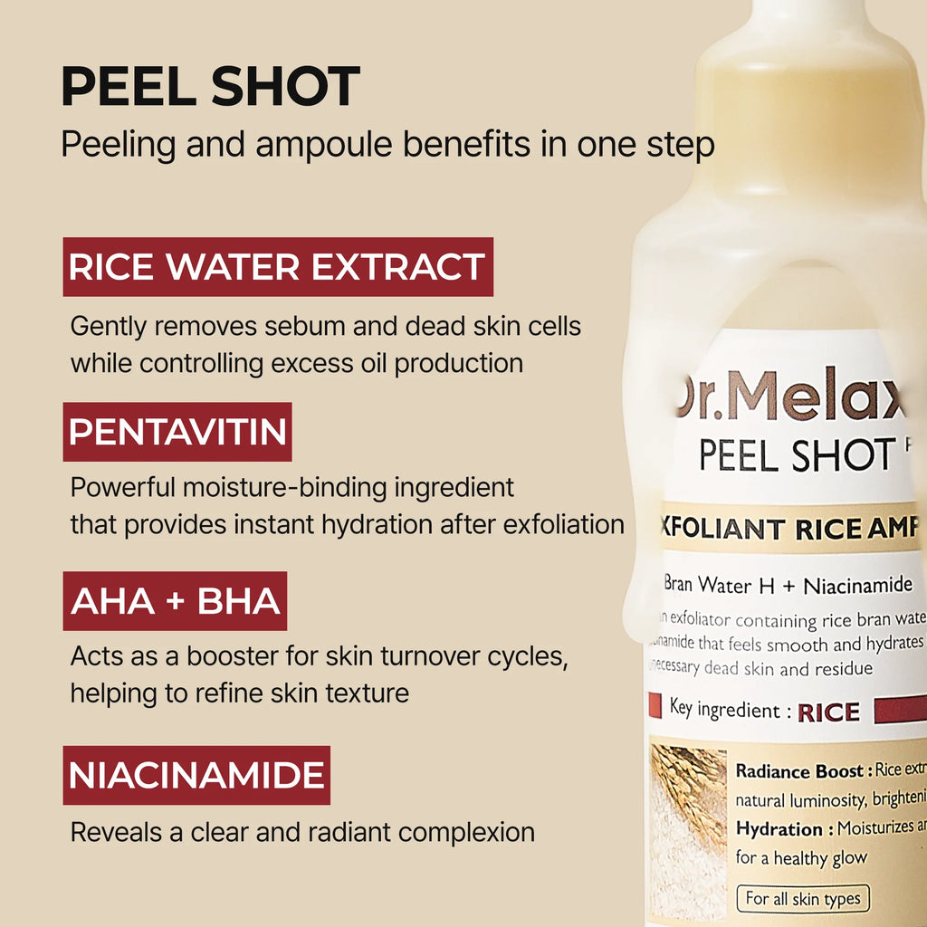 PeelShot Rice Ampoule