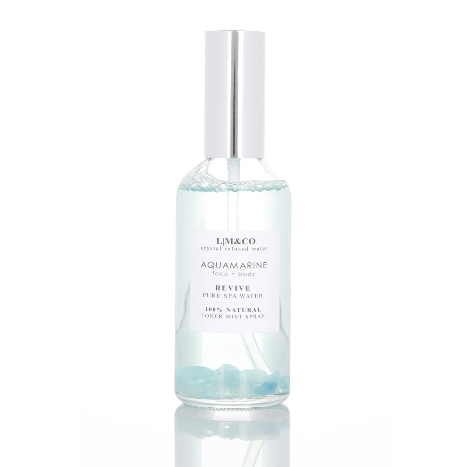 Crystal + Floral Mist - Aquamarine