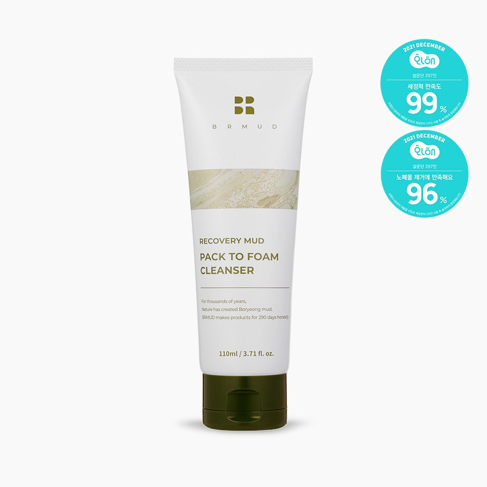 Relief Mud Pack to Foam Cleanser 110ml