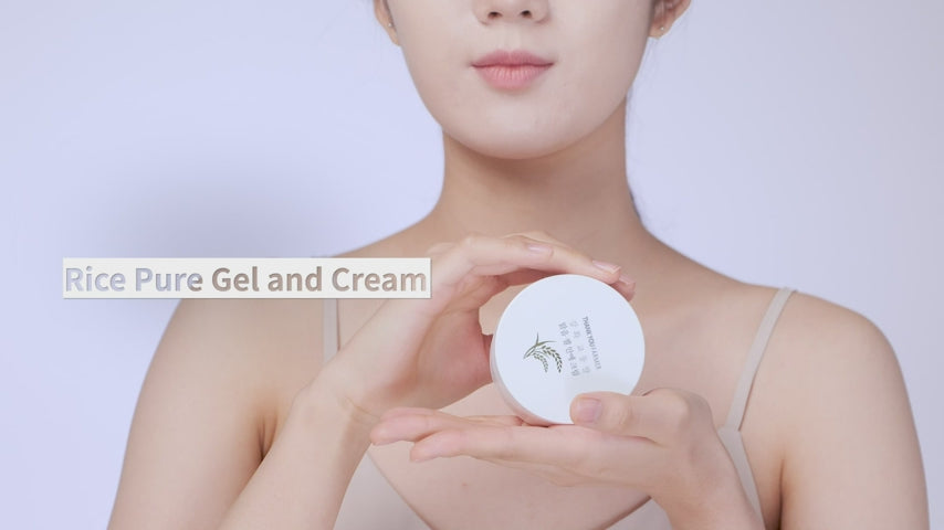 Rice Pure Gel and Cream